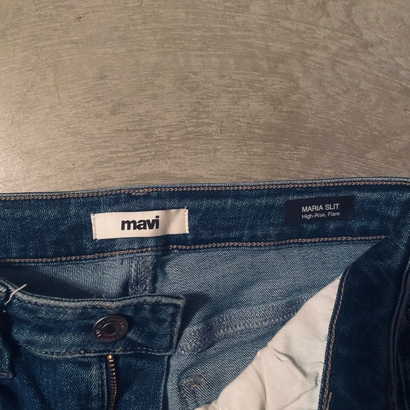 Mavi women’s jean slit flare - Picture 3 of 6